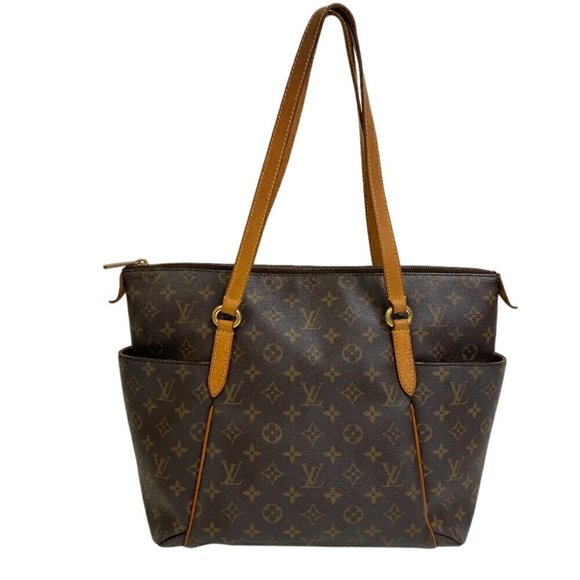 LOUIS VUITTON Brown Monogram Tote Bag - Picture 1 of 12